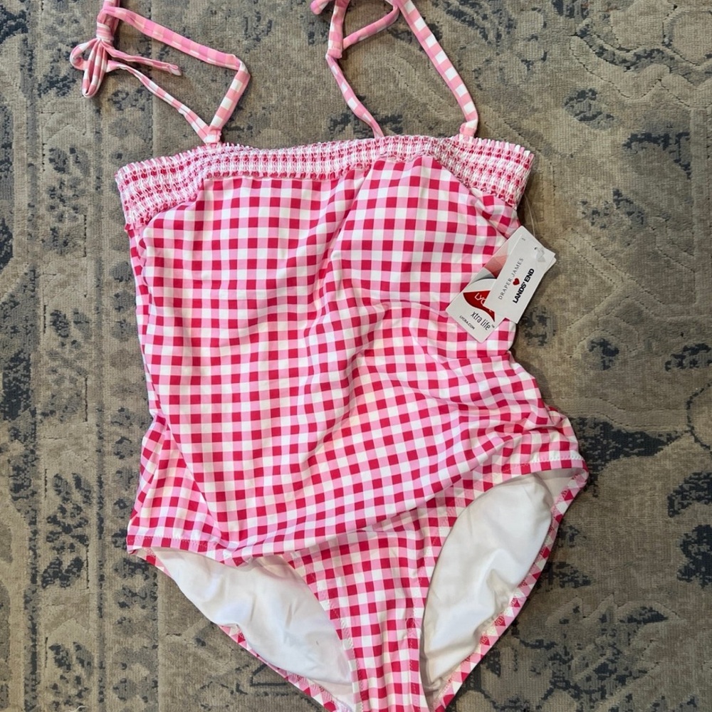 NWT Lands End x Draper James swim size 10